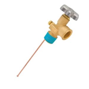 Valvula servicio para tque estacionario 019mm 3/4" vena 26cm Iusa