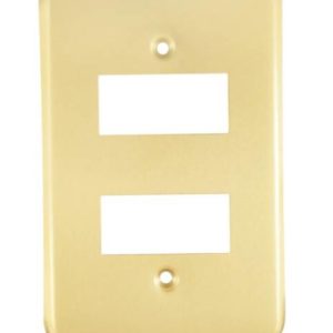 Placa 2 ventanas dorado Italiana Montana