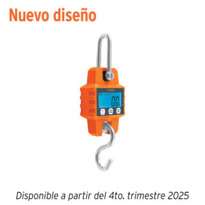 Báscula electrónica colgante, de pilas, 300 kg, Truper