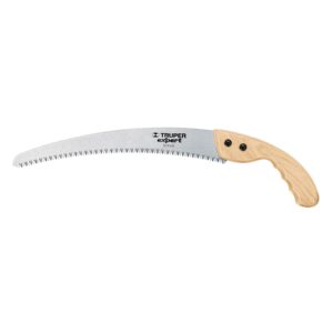 Serrucho de poda 13",hoja curva,7 DPP, mango madera, EXPERT