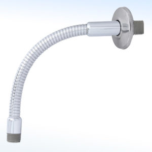 BRAZO FLEXIBLE Y CHAPETÓN PARA REGADERA DE 30 cm DE LONGITUD