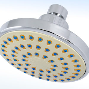 REGADERA REDONDA DE 4" Ø SIN BRAZO