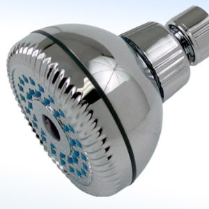 REGADERA REDONDA DE 3 3/4" Ø SIN BRAZO