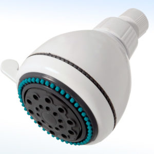 REGADERA REDONDA DE 3" Ø CON 3 FUNCIONES SIN BRAZO