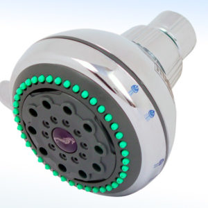 REGADERA REDONDA DE 3 1/4ӯ CON 5 FUNCIONES SIN BRAZO