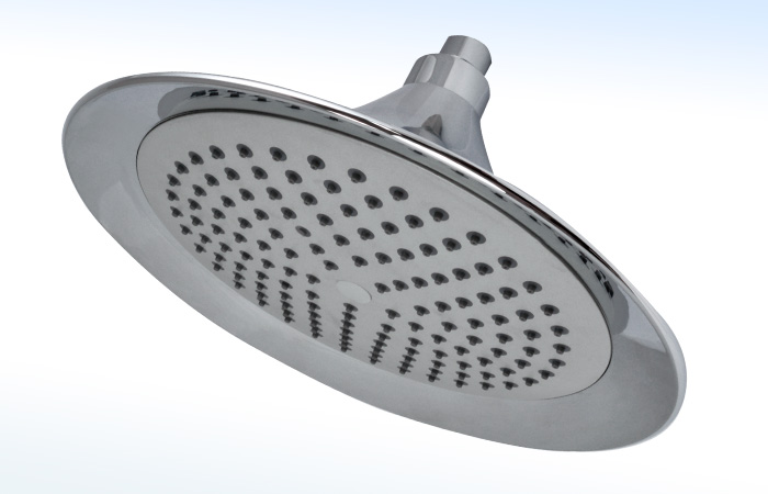 REGADERA PIRAMIDAL REDONDA DE 9 7/16ӯ SIN BRAZO