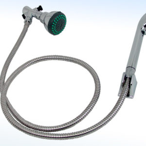 REGADERA TELÉFONO DE 2 3/4”Ø CON 3 FUNCIONES