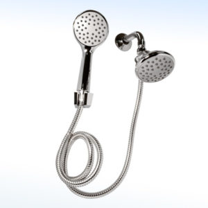 REGADERA TELÉFONO DE 4”Ø CON BRAZO