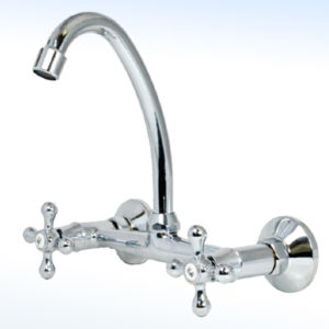 MEZCLADORA PARA FREGADERO A LA PARED