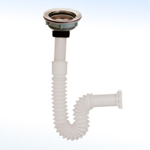 TRAMPA COMPLETA PARA FREGADERO CON CONTRA CANASTA