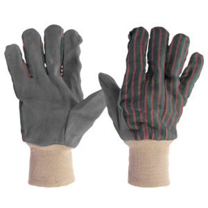 Guante de carnaza tipo payaso