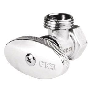 Llave angular 1/2" x 1/2" con cuerda - AK