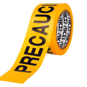 Cinta de "PRECAUCION", 90 m.