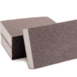 Esponja abrasiva 4 3/4" x 4 x 1/2", grano 100