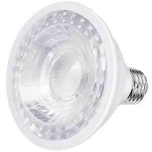 Foco LED PAR 30 12W luz calida, caja color