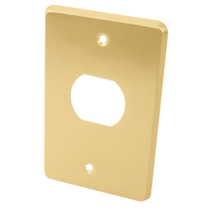 Placa de aluminio, Contacto redondo duplex