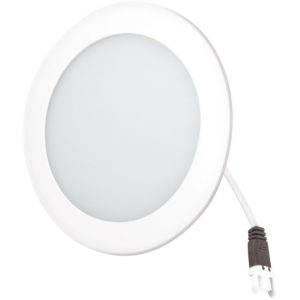 Luminario empotrable circular LED, Linea ECO, 18 W, luz calida 2700K