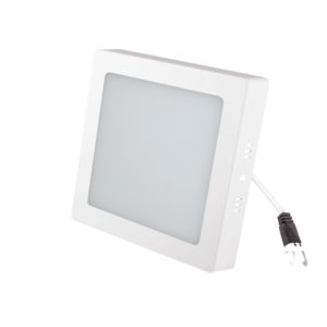 Luminario sobreponer cuadrado LED, Linea ECO, 6 W, luz blanca 6500K