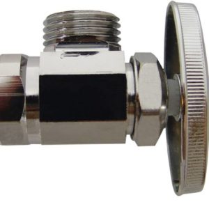 Valvula control angular 1/2" x 3/8" laton IP108 Coflex