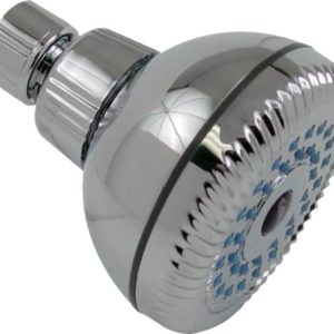 Regadera sin brazo redonda 03" plastica cromada antisarro artic 44AR Rugo