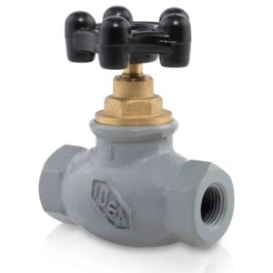 Valvula globo roscable 3/4" para tanque estacionario lusa