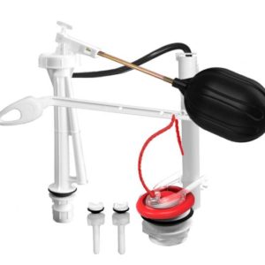 Juego de herrajes para sanitario plasticos de 2" Maxtor 2702 Fleximatic