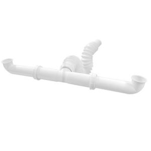 Salida central para fregadero PVC 2320Fleximatic