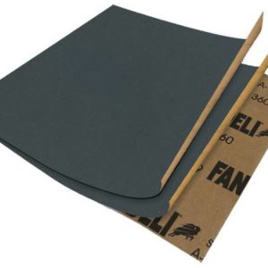 Lija negra agua A-99 grado 500 9" x 11" Fandeli