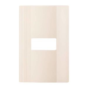 Placa 1 ventana marfil Montana