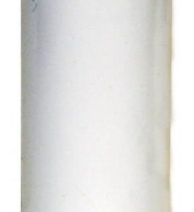 Tubo para contra con pestaña 038mm PVC 11tr Rugo