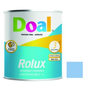 Pintura vinil rolux azul vintage 1.0 lt Doal