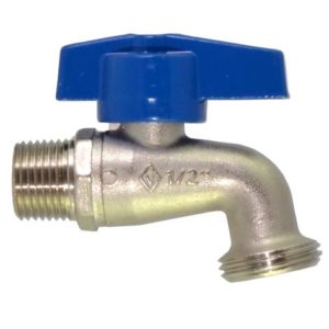 Llave manguera tipo esfera de laton 013mm 1/2" lavanderia IP702 Coflex