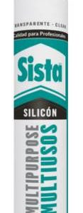 Silicon multiusos cartucho 280ml blanco Sista