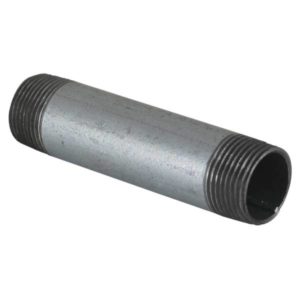 Niple galvanizado 025 x 100mm 1" x 4" standard