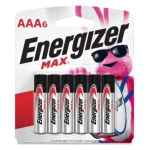 Pila alcalina AAA blister con 6 pz Energizer