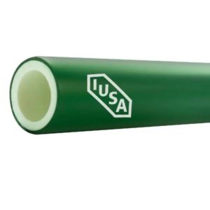 Tubo verde PPR 16 032mm 1" 4mts Iusaplus