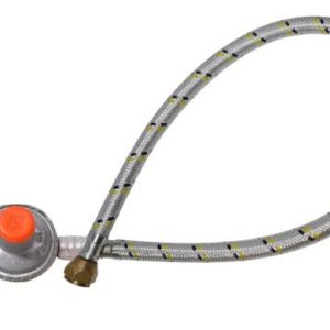 Regulador 1 via completo con maneral y manguera 200cm baja presion Ingusa