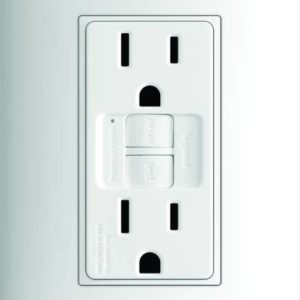 Placa con contacto duplex 2p+t PI ICFT blanco Forza Bticino