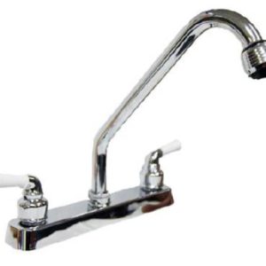 Mezcladora fregadero zinc tipo standard maneral palanca 1/4 de vuelta cromada MFVZ002 Vianti