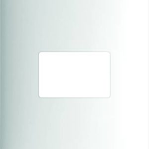 Placa 1 ventana blanco Forza Bticino