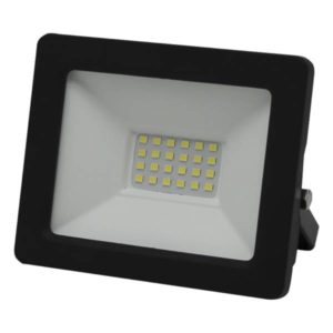 Reflector LED ultradelgado 20w LDD negro REF020 Igoto