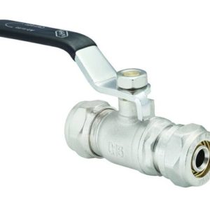 Valvula esfera para PE AL PE 16 x 16mm 3/8" x 3/8" Iusa