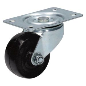 Rodaja hule 3" placa giratoria sin freno Surtek