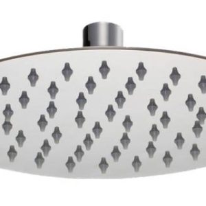 Regadera sin brazo redonda 06" acero inoxidable cromada REGSSV6R Vianti