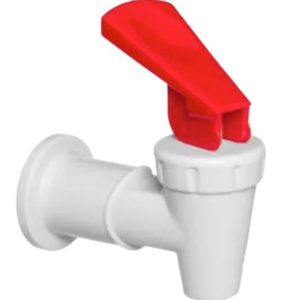 Valvula dispensadora de agua hembra 3/8" roja AFR2 Tricorp