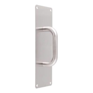 Placa de estire 300 x 100mm acero inoxidable con tornillos Dexter