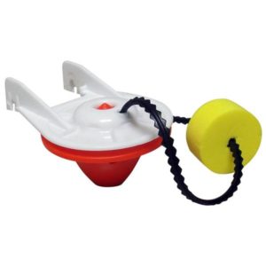 Pera sapo 2" plastica con cadena plastica ahorro inteligente 9457 Fama