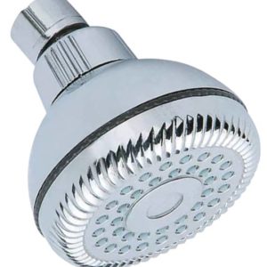 Regadera sin brazo redonda 03" plastica cromada antisarro REGSV007 Vianti