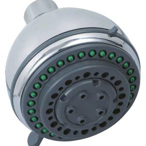 Regadera sin brazo redonda 03" plastica cromada antisarro REGSV008 Vianti