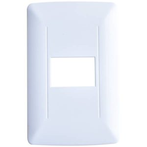 Placa 1 ventana blanco Vianti